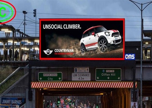 P5 Publicidade fixada LED Outdoor Full Color Big Led Screen