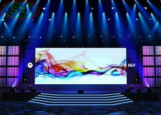 Visualizador de LED RGB O tamanho do painel LED é de 500 * 500mm Tamanho e 10000 Horas de vida útil da tela