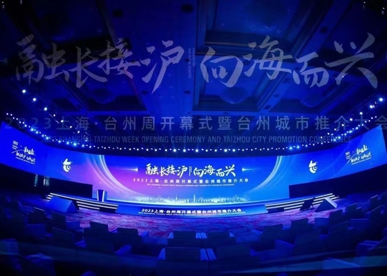 Ecrã de grande ângulo, grande ângulo de visão, tela alugada, 5500cd/M2 Estádio Display LED à prova d'água de alta definição