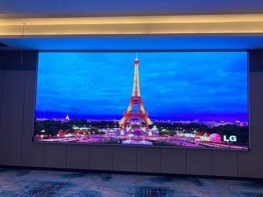 Ecrã de alumínio de fundição por injeção grande 3 em 1 LED interior em cores HD LED