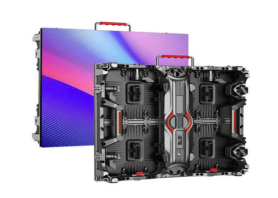 Exibição LED a cores interiores P2.5 Fácil instalação LED Parede para publicidade e eventos 640x640mm Painel LED de aluguel