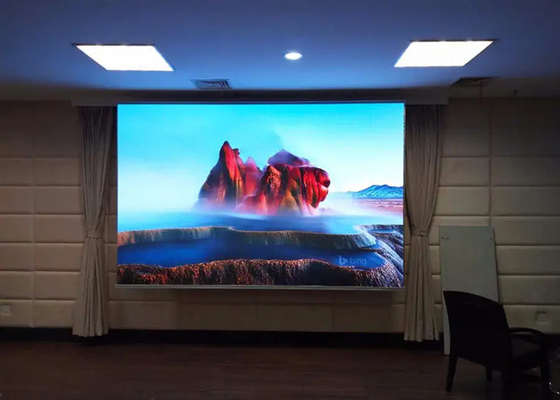 Ecrã de alumínio fundido de moldagem fixa Instalação/Aluguel P2.5 personalizável Display LED indoor a cores inteiras