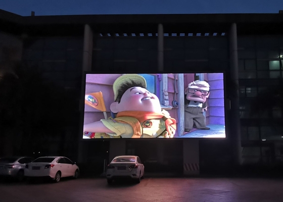 Outdoor P10 Full Color Advertising LED Screen Video Display IP67 Armário à prova d'água
