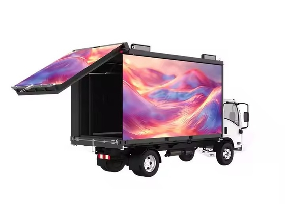Dimensão da lâmpada 2727 Display LED de caminhão móvel com alta frequência de atualização e chip de tubo a cores completas