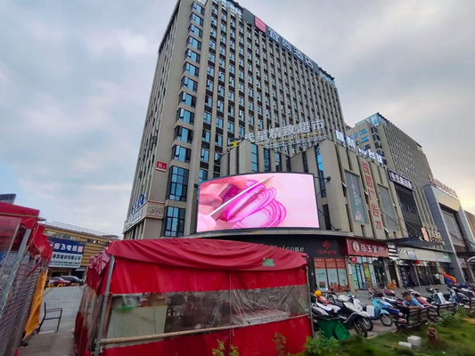 1/4 Scan Alto brilho Grande painel de publicidade LED exterior 3 anos de garantia