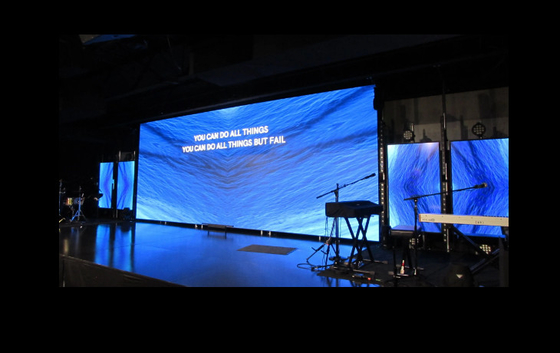 111111 Pontos/Métro Quadrado P3 Full Color LED Rental Screen Indoor/Outdoor LED Video Display