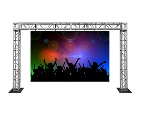Display LED RGB de alta luminosidade fixado, gabinete super fino 640*640MM