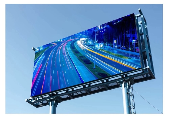 Display LED de serviço frontal eletrônico a cores completas com módulos magnéticos