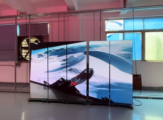 Display LED de serviço frontal eletrônico a cores completas com módulos magnéticos
