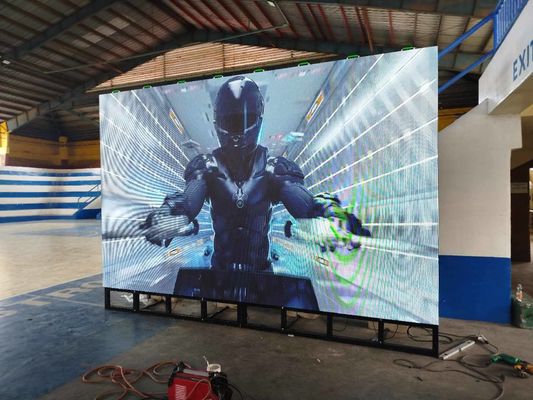 Bom preço P4 de alta definição fundo de palco em cores interiores LED vídeo de parede on-line