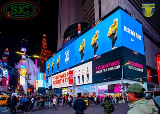 P5 Publicidade fixada LED Outdoor Full Color Big Led Screen