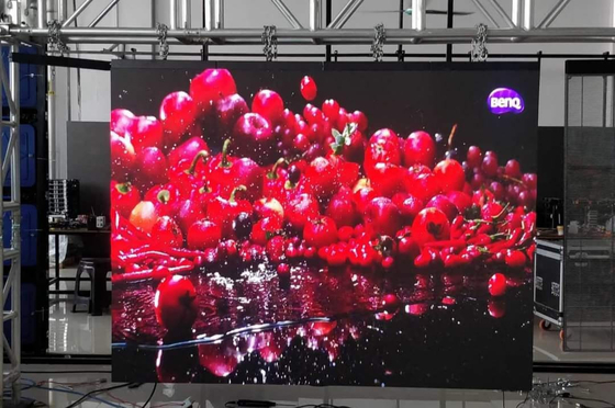 Shopping Mall Fashion Full Color P3.91-7.82 Tela LED transparente Parede de cortina de vidro