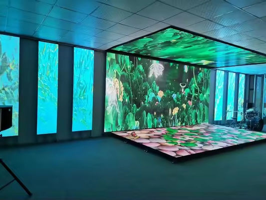 SMD3535 LED painel de piso de dança 4.81mm Pixel IP65 impermeável