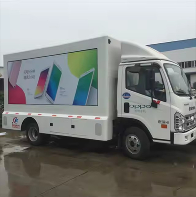 Caminhão Capacitativo Exterior Publicidade Móvel LED Display P5 P6 P8 P10 Futebol Jogos Feira Comercial LED Display Caminhão LED Telas