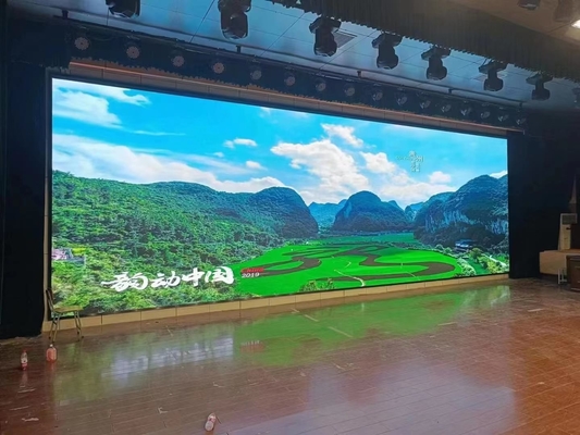 High Definition P5 Indoor Full Color LED Display Panel for Rental Video Wall Screen com taxa de atualização de 3840hz e resolução de 640x640mm