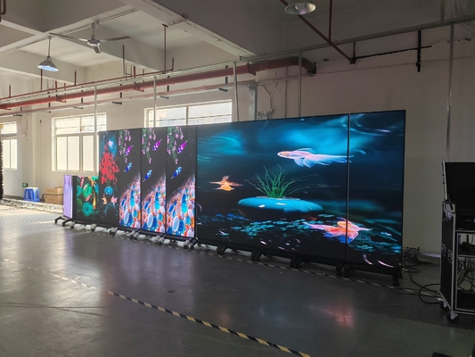 Full Color P2.6 P2.9 P3.91 P4.81 Splicing sem costura Aluguel LED Display Screen Cinema HD 4K Aluguel LED Parede de vídeo