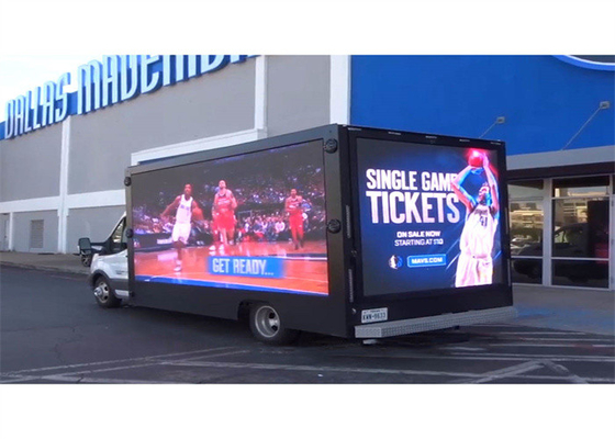 P5 Full Color Outdoor Mobile LED Advertising Bilboards tela com 5mm Pixel Pitch e Chip