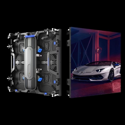 Ecrã LED de alumínio fundido impermeável, P4.81 HD LED Video Wall Panel 250 * 250mm Módulo IP65 Scan 1/13