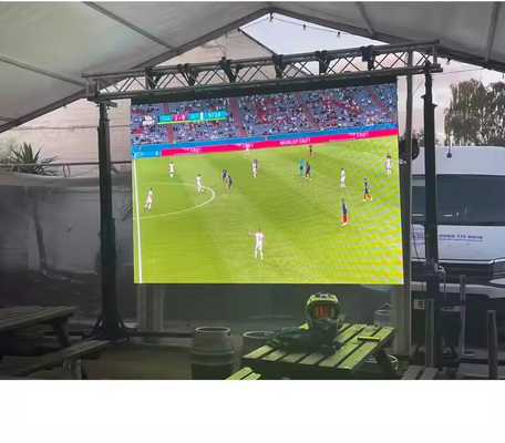 Publicidade ao ar livre P8mm LED Display Screen Impermeável e Alto Brilho com 1/4 Scan Module Style