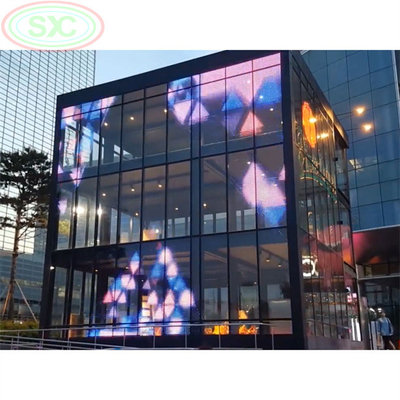 Tamanho do gabinete 500*1000MM Painel LED à prova de intempéries tela projetada com configuração de pixels RGB 3in1