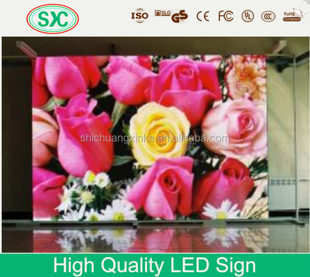 160000 pontos/m2 Densidade Full Color Indoor LED LCD Board com 64x64dots Resolução do módulo