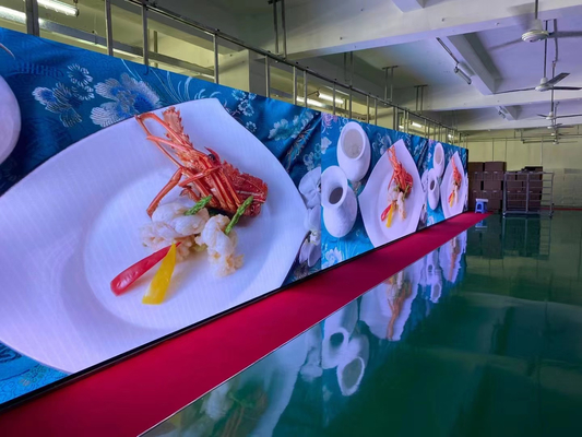 Large Rental Screen P1.667 Indoor RGB HD LED Display, Caixa de Alumínio 400x300mm