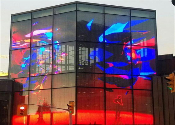 G3.91-7.82 visível em interiores transparente LED display LED parede LED outdoor