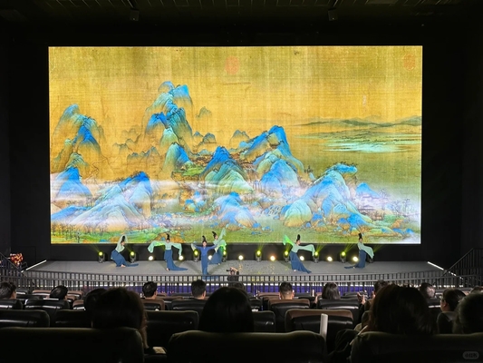 P6 Full Color LED Stadium Billboard, Display LED de aluguel, HD Não há reprodução