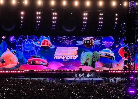 Preço de fábrica Aluguel Caixa de cores completas Grande palco LED Display Publicidade LED Outdoors