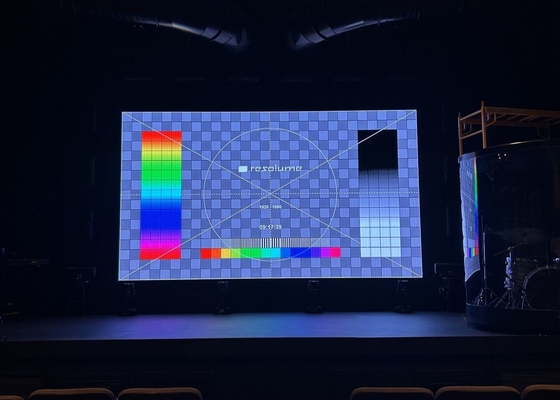 Palco do evento Em cores completas 320 * 160mm P2.5 GOB LED Display Painel de tela LED à prova d'água interior