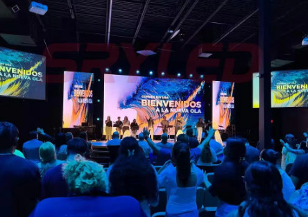 P6 Large Outdoor Full Color LED Rental Screen 64*32 Resolução do módulo de matriz de pontos