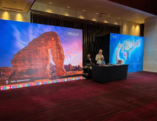 P6 Large Outdoor Full Color LED Rental Screen 64*32 Resolução do módulo de matriz de pontos