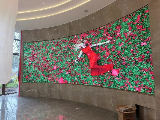 P6 Indoor Full Color LED Display 192mm*192mm, adequado para igrejas, casamentos, hotéis e outros lugares.