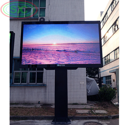SMD 2121 sinalização LED exterior painel publicitário LED painel ferroviário de tela P8 LED exterior