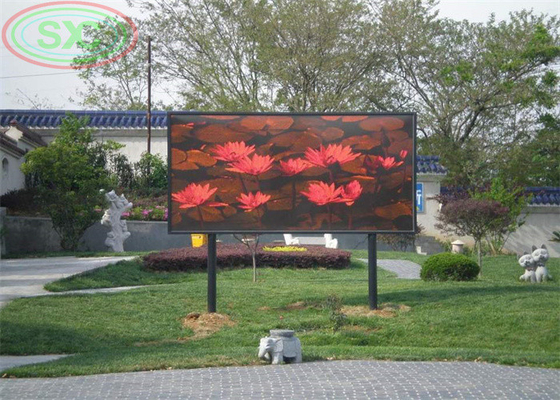 SMD 2121 sinalização LED exterior painel publicitário LED painel ferroviário de tela P8 LED exterior
