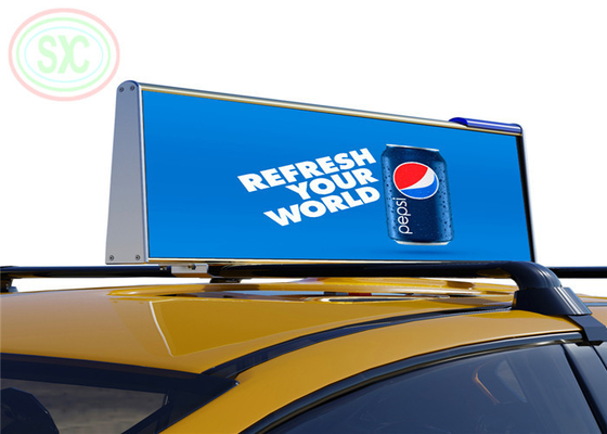 Painel de ecrã LED de carro externo personalizável com função de exibição de números