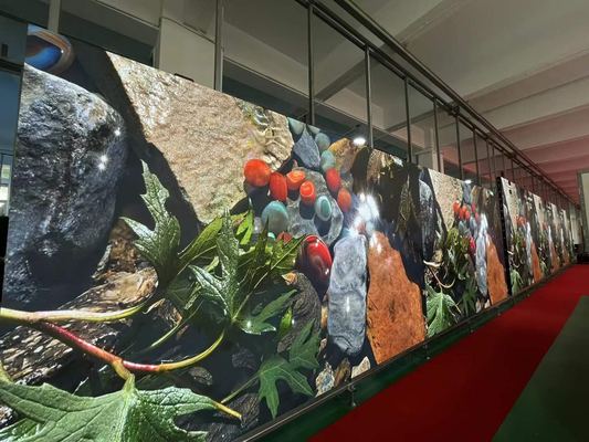 P4.81mm Aluguel Exterior Full Color LED Display Cabinet Tamanho 500x1000mm 500x500mm,5000brilho