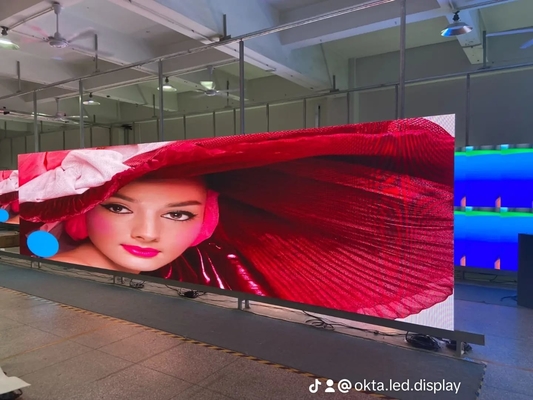 Full color Hd Led display Video Wall P3.91 Área exterior à prova d'água alto brilho Para Eventos Aluguel