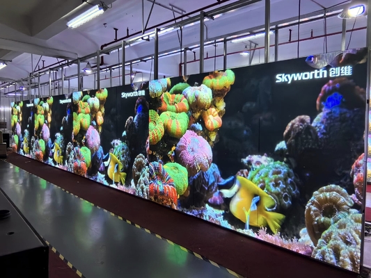 Epistar Chip GOB LED Display com módulo de 320 * 160mm e brilho de 1500 bits