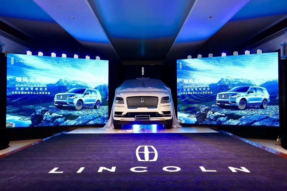 Instalação de arrendamento De fundição por impressão de alumínio Publicidade exterior LED Display P31.25 Alto brilho