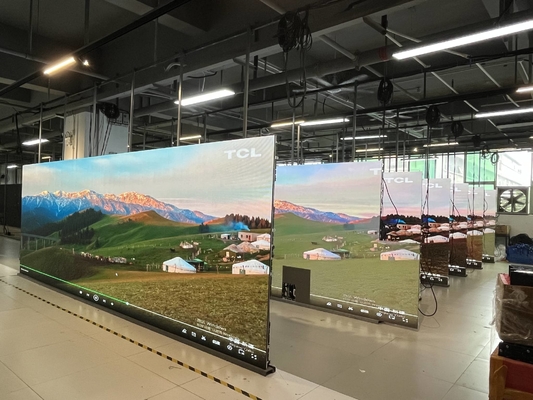 HD Aluguer Módulo suave Flexível Ecrã de cortina LED Suspendido Instalação fácil Desmontável Ultra Claros