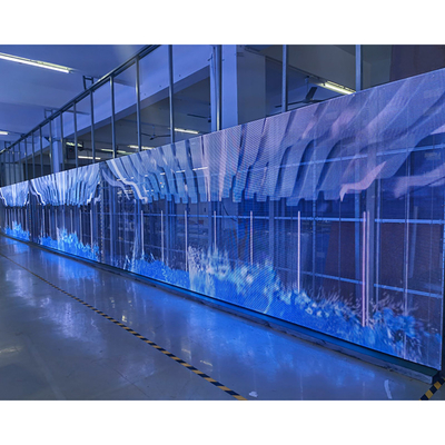 Método de condução LED ecrã transparente ecrã LED translúcido para desempenho