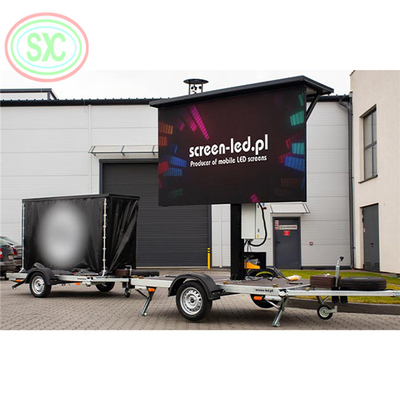 60Hz Frame Rate P5 Mobile Truck LED Display Screen 5000-8000 Nits Brilho para produção Nome