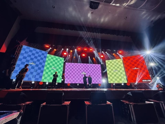 P1.66 SMD Rental Screen LED Screen Full Color Publicity LED Display Interior Alto brilho