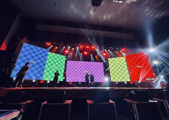 Ecrã LED SMD de alumínio fundido a óleo P4 Video de interior Publicidade RGB Ecrã de exibição HD Sem gagueira