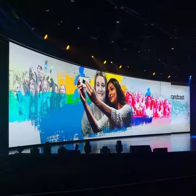 Display LED SMD interno P2 Pequeno passo Ecrã HD flexível de alta resolução