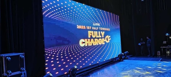 P4 Painel de alumínio interior HD Íntegro SMD LED Screen Cartão de identificação 1R1G1B Aluguel