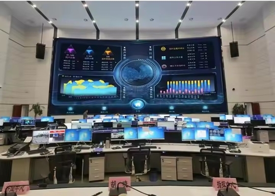 Localização exterior de aluguer de fundição por injeção de alumínio RGB LED Display P3.91 impermeável Multi-Ecrã HD flexível SMD DC5V