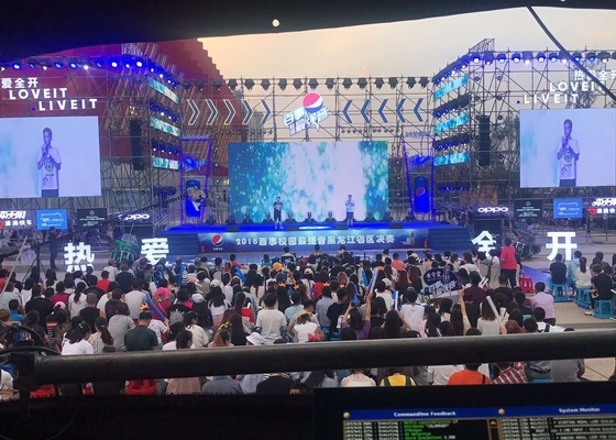 Localização interna P2 RGB LED Display Alta Resolução Alta Definição Flexível