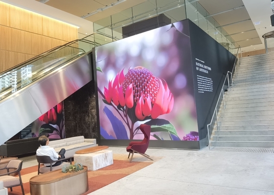 Ecrã de aluguer de alumínio de fundição a óleo RGB externo HD Íntegro LED Display de vídeo, P8 Full Color LED TV Wall Screen
